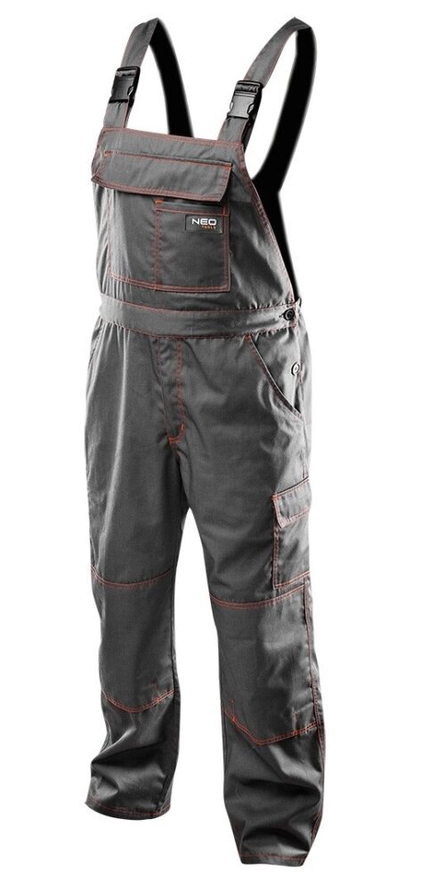 SPODNIE ROBOCZE NA SZELKACH ROZMIAR 245G  L/52