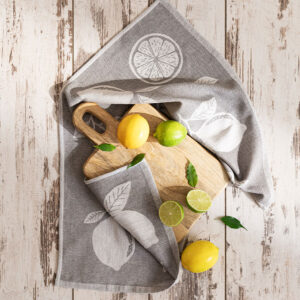 CYTRYNKA Ścierka kuchenna, rozmiar 50x70cm, kolor szary 001 (promocja)