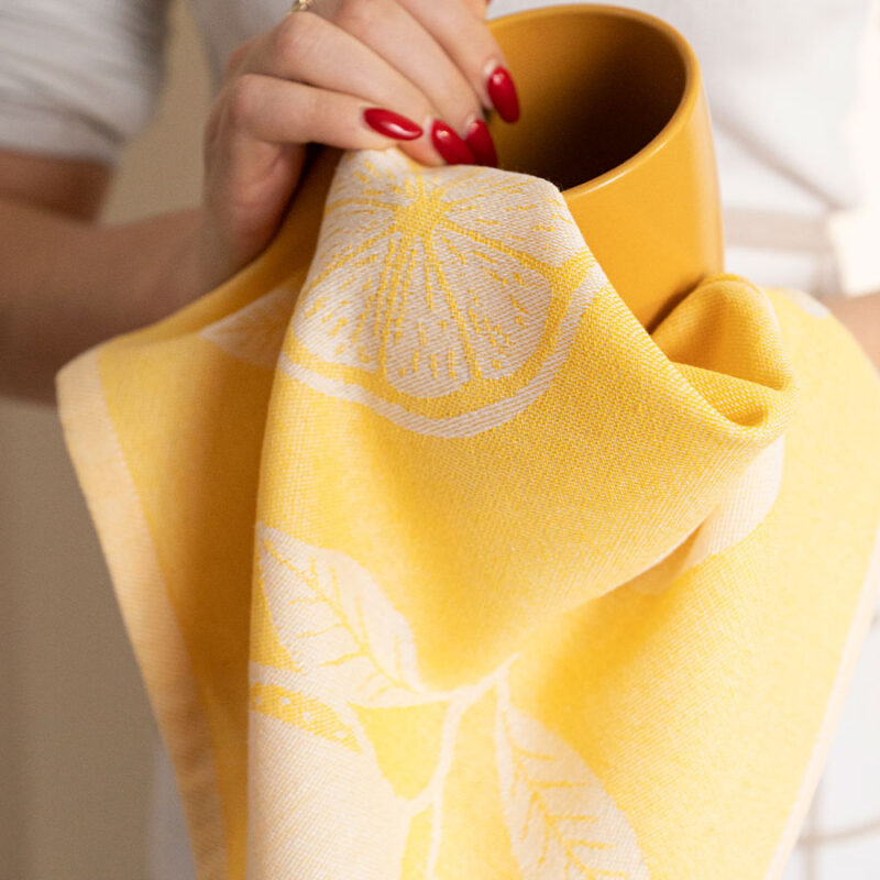 CYTRYNKA Ścierka kuchenna, rozmiar 50x70cm, kolor żółty 011 (promocja)