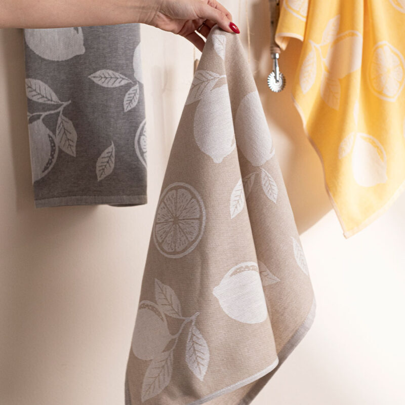 CYTRYNKA Ścierka kuchenna, rozmiar 50x70cm, kolor beżowy 002 (promocja)