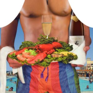 Fartuch nr 40 (hawaii man)..