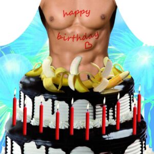 Fartuch nr 58 (happy birthday men)..