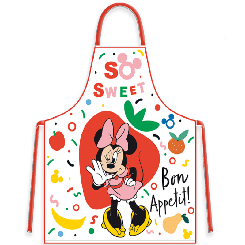fartuszek-dzieciecy-z-czapka-minnie-002 Fartuszek dziecięcy z czapką Minnie 002