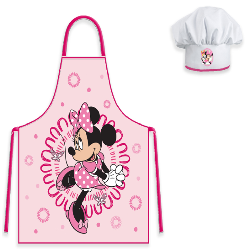 fartuszek-dzieciecy-z-czapka-minnie-003 Fartuszek dziecięcy z czapką Minnie 003