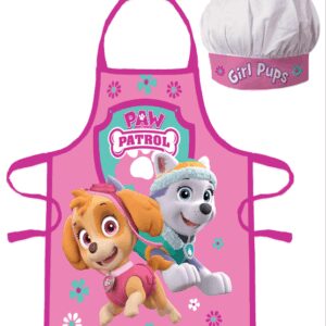 Fartuszek dziecięcy z czapką Psi Patrol Skye (1058)