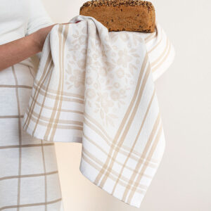 FIOŁKA Ścierka kuchenna, rozmiar 50x70cm, kolor beżowy 002 (promocja)