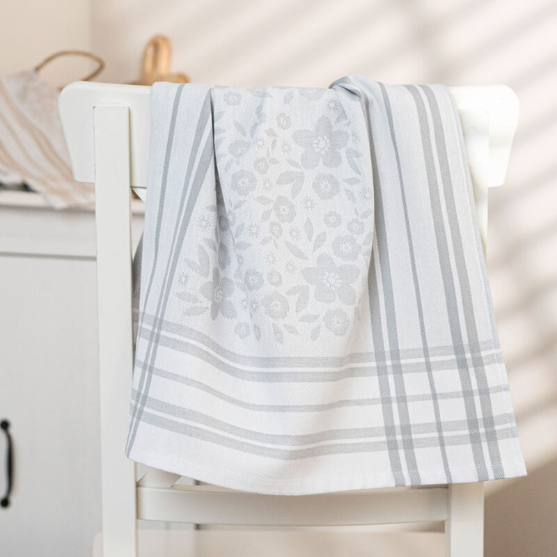 FIOŁKA Ścierka kuchenna, rozmiar 50x70cm, kolor szary 001 (promocja)