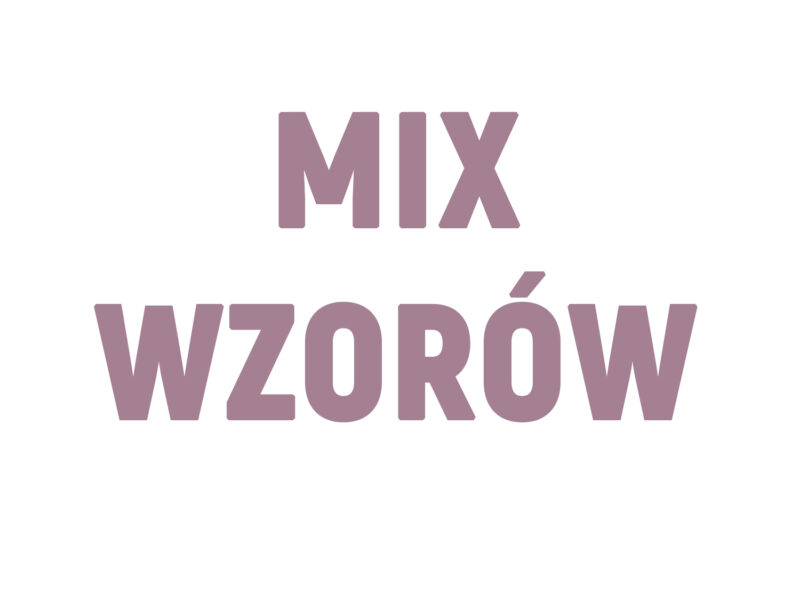 Poszewka flanela/40x40 mix