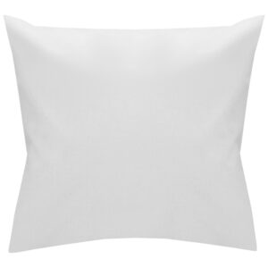 Poszewka hotelowa na zakładkę GŁADKA biała/40x40