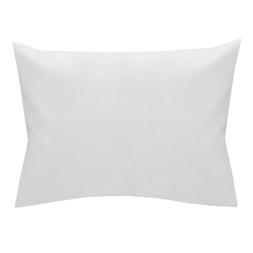 Poszewka hotelowa na zakładkę GŁADKA biała/50x70