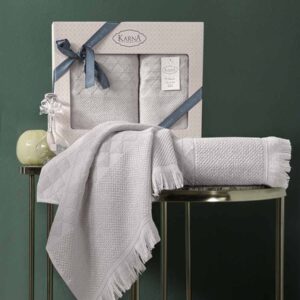 Ręcznik bambusowy MONARD/3475/beige 50x90+70x140 kpl.