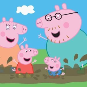 Ręcznik bawełniany 70x140 Świnka Peppa poziom