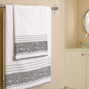 Ręcznik bawełniany frotte MERVAN/3735/cream 50x90+70x140 kpl.