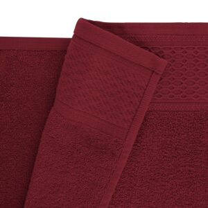 Ręcznik D Bawełna 100% Solano Bordo (W) 30x50