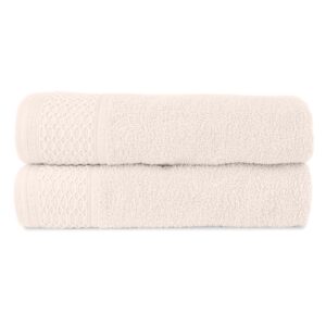 Ręcznik D Bawełna 100% Solano Krem + Granat (P) 2x30x50+2x50x90+2x70x140 kpl.