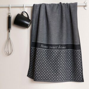 sweet-home-scierka-kuchenna-rozmiar-50x70cm-kolo SWEET HOME Ścierka kuchenna, rozmiar 50x70cm, kolor czarny 007 (promocja)