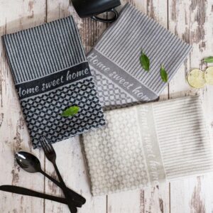 sweet-home-scierka-kuchenna-rozmiar-50x70cm-kolo SWEET HOME Ścierka kuchenna, rozmiar 50x70cm, kolor czarny 007 (promocja)