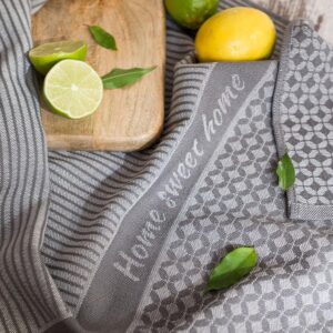 sweet-home-scierka-kuchenna-rozmiar-50x70cm-kolo SWEET HOME Ścierka kuchenna, rozmiar 50x70cm, kolor szary 001 (promocja)